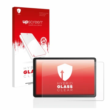 Parte frontale di una confezione del prodotto con il logo del marchio upscreen. Accanto è raffigurato il dispositivo Amazon Fi