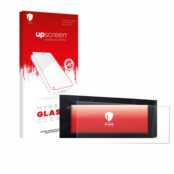 Parte frontale di una confezione del prodotto con il logo del marchio upscreen. Accanto è raffigurato il dispositivo Opel Astr
