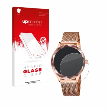 Parte frontale di una confezione del prodotto con il logo del marchio upscreen. Accanto è raffigurato il dispositivo Lotus SMA
