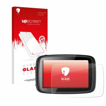 Parte frontale di una confezione del prodotto con il logo del marchio upscreen. Accanto è raffigurato il dispositivo Elebest C