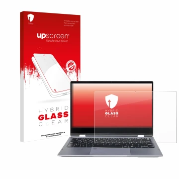 Parte frontale di una confezione del prodotto con il logo del marchio upscreen. Accanto è raffigurato il dispositivo Wortmann 