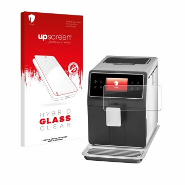 Parte frontale di una confezione del prodotto con il logo del marchio upscreen. Accanto è raffigurato il dispositivo WMF Perfe