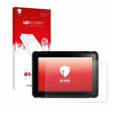 Parte frontale di una confezione del prodotto con il logo del marchio upscreen. Accanto è raffigurato il dispositivo Texa Axon