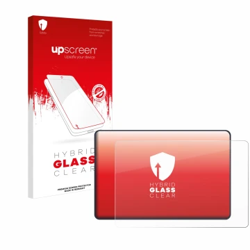 Parte frontale di una confezione del prodotto con il logo del marchio upscreen. Accanto è raffigurato il dispositivo Bigtreete