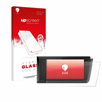 Parte frontale di una confezione del prodotto con il logo del marchio upscreen. Accanto è raffigurato il dispositivo Bosch Pur