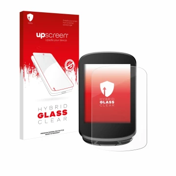 Parte frontale di una confezione del prodotto con il logo del marchio upscreen. Accanto è raffigurato il dispositivo Magene C5