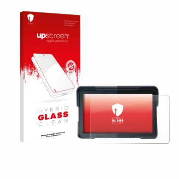 Parte frontale di una confezione del prodotto con il logo del marchio upscreen. Accanto è raffigurato il dispositivo Lamtto RC