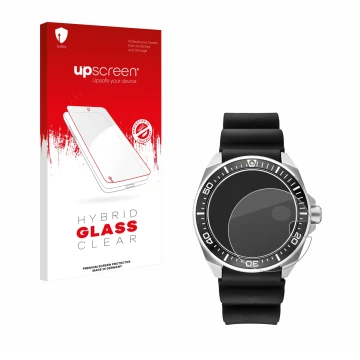 Parte frontale di una confezione del prodotto con il logo del marchio upscreen. Accanto è raffigurato il dispositivo Seiko Pro