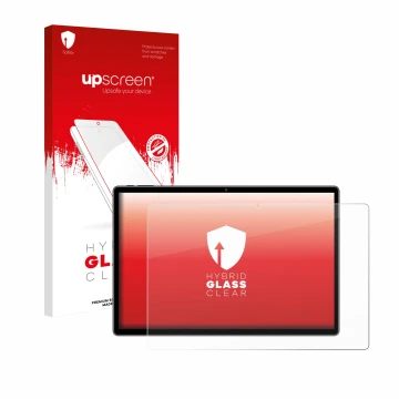 Parte frontale di una confezione del prodotto con il logo del marchio upscreen. Accanto è raffigurato il dispositivo Pixpeak L