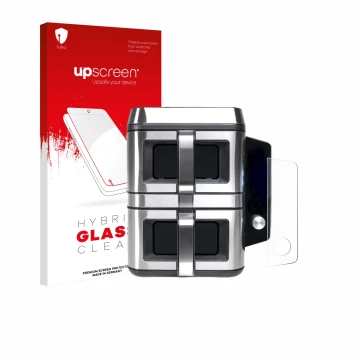 Parte frontale di una confezione del prodotto con il logo del marchio upscreen. Accanto è raffigurato il dispositivo KOENIC KT