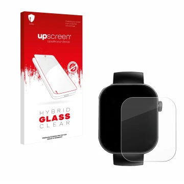 Parte frontale di una confezione del prodotto con il logo del marchio upscreen. Accanto è raffigurato il dispositivo Cillso T8