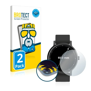 Parte frontale di una confezione del prodotto con il logo del marchio BROTECT. Accanto è raffigurato il dispositivo Orologi (C
