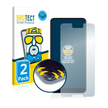 Parte frontale di una confezione del prodotto con il logo del marchio BROTECT. Accanto è raffigurato il dispositivo Google Pix