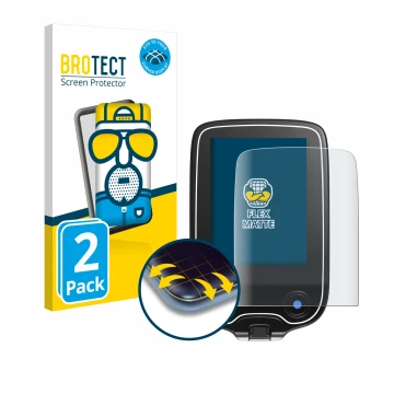 Parte frontale di una confezione del prodotto con il logo del marchio BROTECT. Accanto è raffigurato il dispositivo Freestyle 