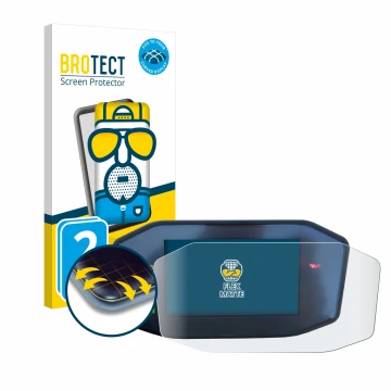 Parte frontale di una confezione del prodotto con il logo del marchio BROTECT. Accanto è raffigurato il dispositivo KTM 790 Du