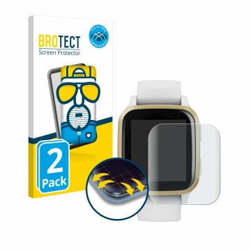 Parte frontale di una confezione del prodotto con il logo del marchio BROTECT. Accanto è raffigurato il dispositivo Garmin Ven
