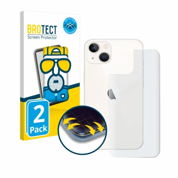 Parte frontale di una confezione del prodotto con il logo del marchio BROTECT. Accanto è raffigurato il dispositivo Apple iPho