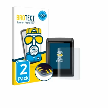 Parte frontale di una confezione del prodotto con il logo del marchio BROTECT. Accanto è raffigurato il dispositivo Bosch Kiox