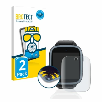 Parte frontale di una confezione del prodotto con il logo del marchio BROTECT. Accanto è raffigurato il dispositivo Xplora XGO