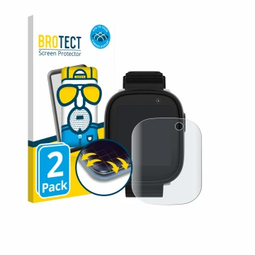 Parte frontale di una confezione del prodotto con il logo del marchio BROTECT. Accanto è raffigurato il dispositivo Xplora X6 