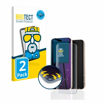 Parte frontale di una confezione del prodotto con il logo del marchio BROTECT. Accanto è raffigurato il dispositivo AGPtek A09