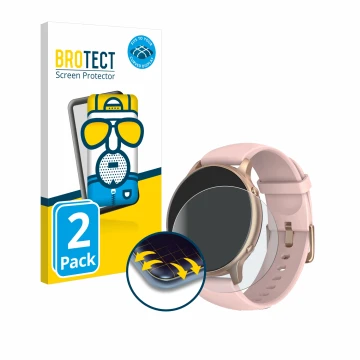 Parte frontale di una confezione del prodotto con il logo del marchio BROTECT. Accanto è raffigurato il dispositivo TUYOMA LW3