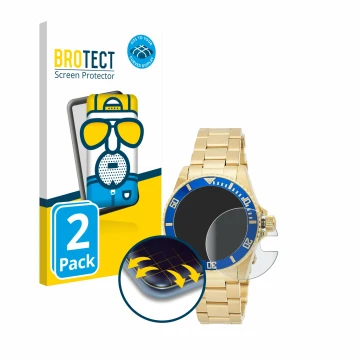 Parte frontale di una confezione del prodotto con il logo del marchio BROTECT. Accanto è raffigurato il dispositivo Invicta Pr