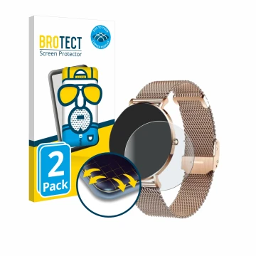 Parte frontale di una confezione del prodotto con il logo del marchio BROTECT. Accanto è raffigurato il dispositivo Xcoast X-W