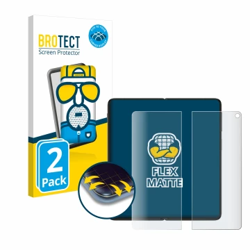 Parte frontale di una confezione del prodotto con il logo del marchio BROTECT. Accanto è raffigurato il dispositivo OnePlus Op