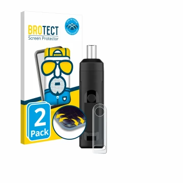 Parte frontale di una confezione del prodotto con il logo del marchio BROTECT. Accanto è raffigurato il dispositivo Norddampf 