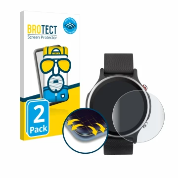 Parte frontale di una confezione del prodotto con il logo del marchio BROTECT. Accanto è raffigurato il dispositivo ASUS VivoW