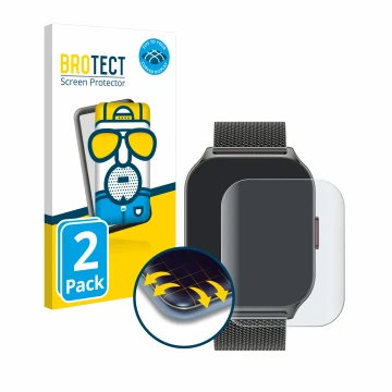 Parte frontale di una confezione del prodotto con il logo del marchio BROTECT. Accanto è raffigurato il dispositivo Zoskvee P9