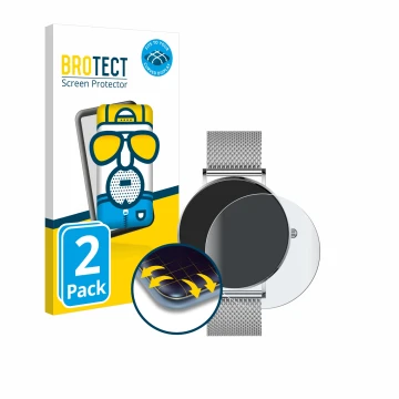 Parte frontale di una confezione del prodotto con il logo del marchio BROTECT. Accanto è raffigurato il dispositivo Watcho Ult