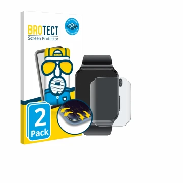 Parte frontale di una confezione del prodotto con il logo del marchio BROTECT. Accanto è raffigurato il dispositivo andoer Sma