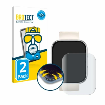 Parte frontale di una confezione del prodotto con il logo del marchio BROTECT. Accanto è raffigurato il dispositivo Oukitel BT