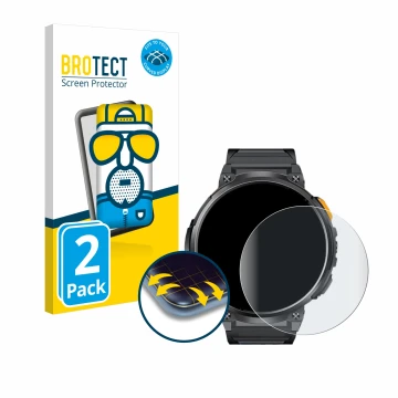 Parte frontale di una confezione del prodotto con il logo del marchio BROTECT. Accanto è raffigurato il dispositivo Dremac FV6