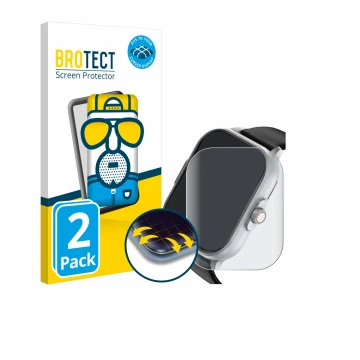 Parte frontale di una confezione del prodotto con il logo del marchio BROTECT. Accanto è raffigurato il dispositivo YYKY E02 2