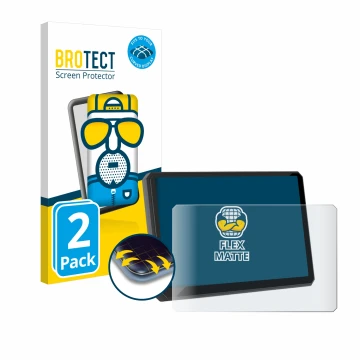 Parte frontale di una confezione del prodotto con il logo del marchio BROTECT. Accanto è raffigurato il dispositivo Carpuride 