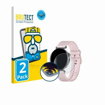 Parte frontale di una confezione del prodotto con il logo del marchio BROTECT. Accanto è raffigurato il dispositivo Knauermann