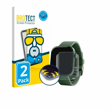 Parte frontale di una confezione del prodotto con il logo del marchio BROTECT. Accanto è raffigurato il dispositivo Reflex Act