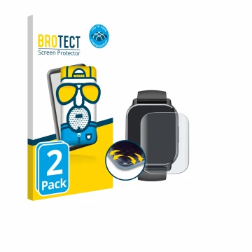 Parte frontale di una confezione del prodotto con il logo del marchio BROTECT. Accanto è raffigurato il dispositivo Poounur T8