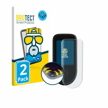 Parte frontale di una confezione del prodotto con il logo del marchio BROTECT. Accanto è raffigurato il dispositivo Segway Nin