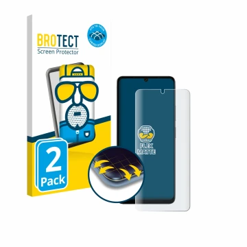 Parte frontale di una confezione del prodotto con il logo del marchio BROTECT. Accanto è raffigurato il dispositivo Doogee Not