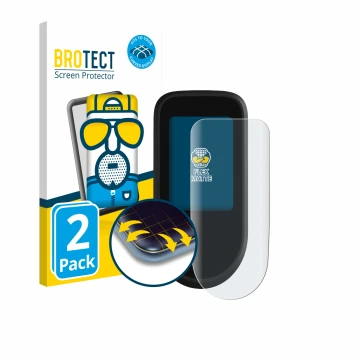 Parte frontale di una confezione del prodotto con il logo del marchio BROTECT. Accanto è raffigurato il dispositivo Segway Nin