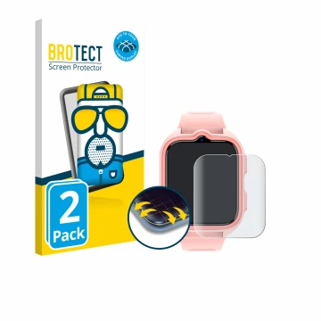 Parte frontale di una confezione del prodotto con il logo del marchio BROTECT. Accanto è raffigurato il dispositivo Blackview 