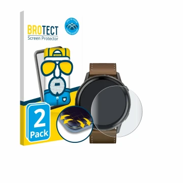 Parte frontale di una confezione del prodotto con il logo del marchio BROTECT. Accanto è raffigurato il dispositivo Garmin Ven