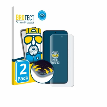 Parte frontale di una confezione del prodotto con il logo del marchio BROTECT. Accanto è raffigurato il dispositivo Oppo Reno 