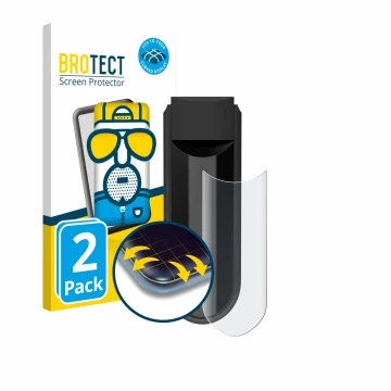 Parte frontale di una confezione del prodotto con il logo del marchio BROTECT. Accanto è raffigurato il dispositivo Vorwerk Ko