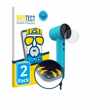 Parte frontale di una confezione del prodotto con il logo del marchio BROTECT. Accanto è raffigurato il dispositivo Cecotec Dr