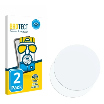 Parte frontale di una confezione del prodotto con il logo del marchio BROTECT. Accanto si trova la protezione per lo schermo c